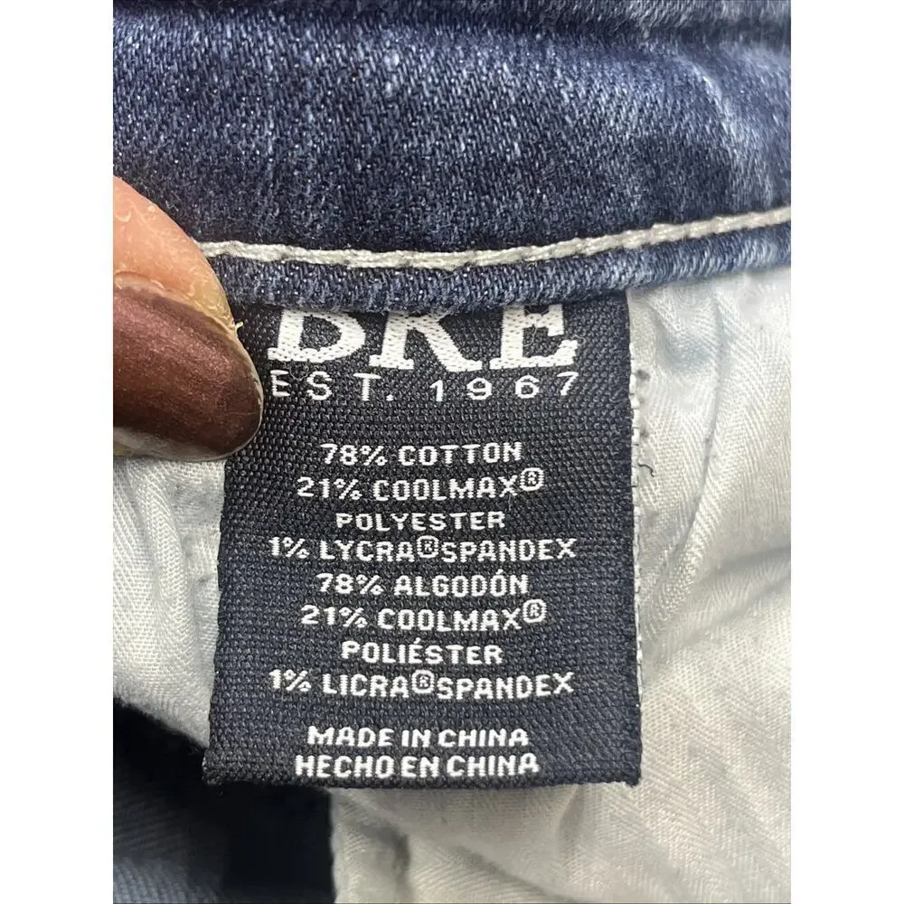 BKE Buckle Jeans Jake Straight Mens 32x32 Blue Denim Stretch Cowboy Casual